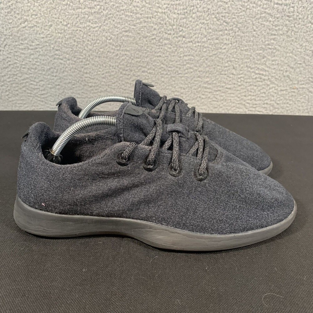 Allbirds The Wool Runners Mens 11 Black Wool Running Shoes Sneakers Athletic